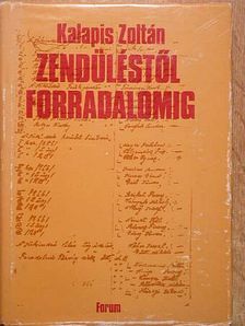 Kalapis Zoltán - Zendüléstől forradalomig [antikvár]