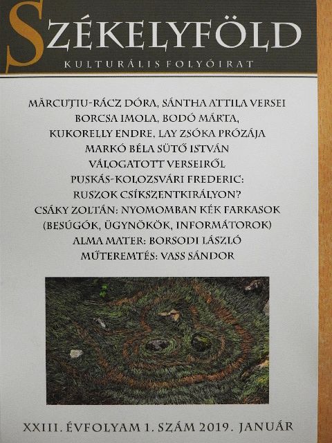 Borcsa Imola - Székelyföld 2019. január [antikvár]