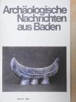 E. Sangmeister - Archäologische Nachrichten aus Baden 1982/Heft 29 [antikvár]