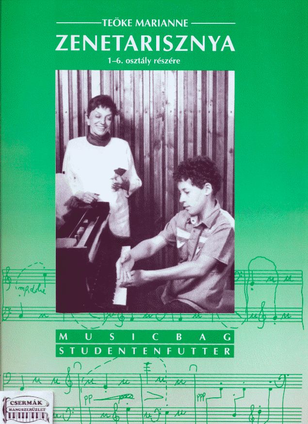 TEÖKE MARIANNE - ZENETARISZNYA 1-6. OSZTÁLY RÉSZÉRE BŐVÍTETT KIADÁS