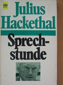 Julius Hackethal - Sprechstunde [antikvár]