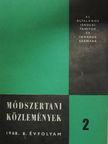 Baksa József - Módszertani közlemények 1968/2. [antikvár]