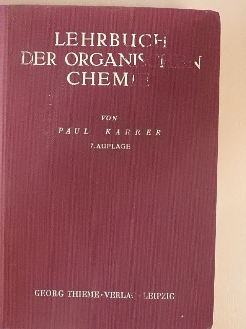 Paul Karrer - Lehrbuch der Organischen Chemie [antikvár]