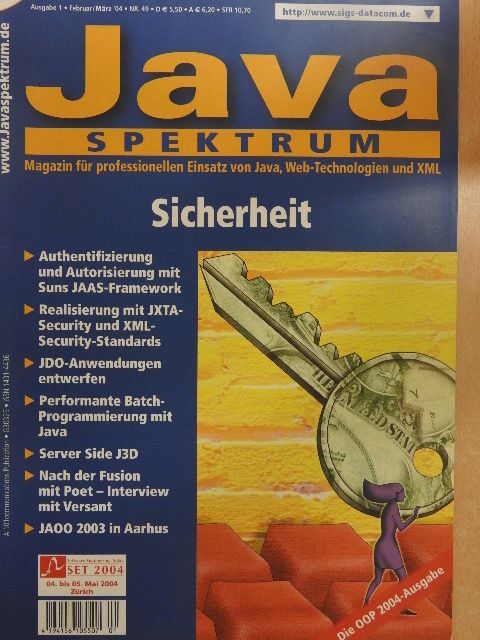 Angelika Langer - JavaSpektrum März 2004 [antikvár]