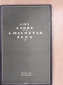 Ady Endre - A halottak élén [antikvár]