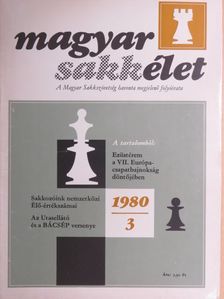 Dőry Jenő - Magyar Sakkélet 1980. március  [antikvár]