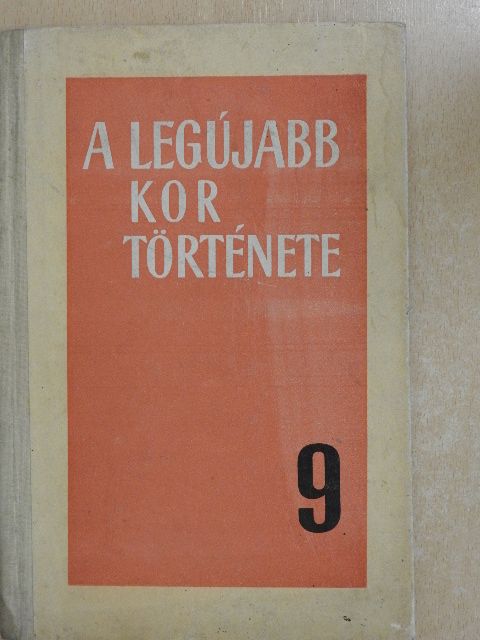 G. R. Levin - A legújabb kor története 9. [antikvár]