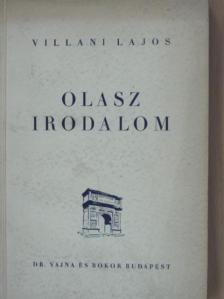 Villani Lajos - Olasz irodalom [antikvár]
