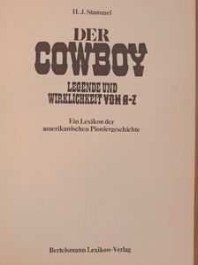 H. J. Stammel - Der Cowboy [antikvár]