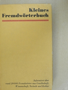 Günter Gurst - Kleines Fremdwörterbuch [antikvár]