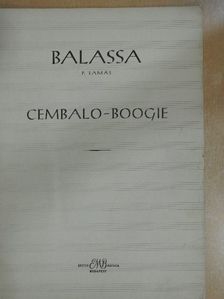 Balassa P. Tamás - Cembalo-Boogie [antikvár]