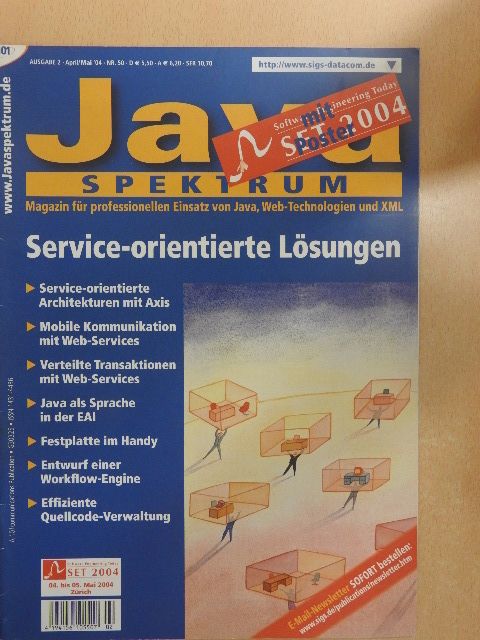 Angelika Langer - JavaSpektrum April/Mai 2004 [antikvár]