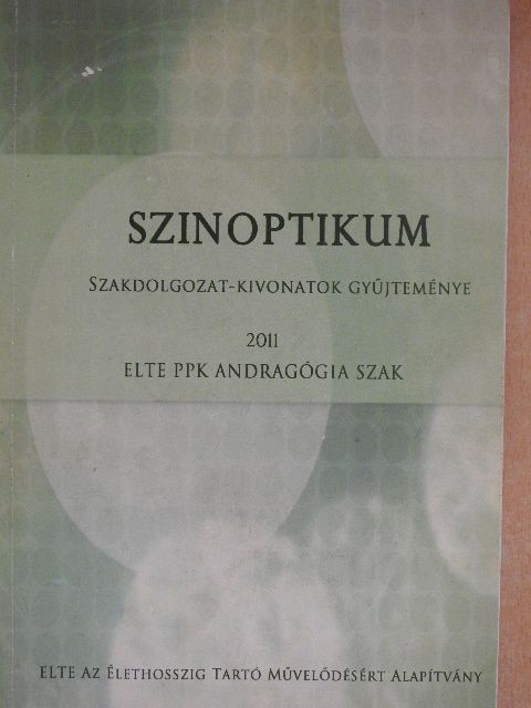 Balog Zsófia - Szinoptikum 2011 [antikvár]