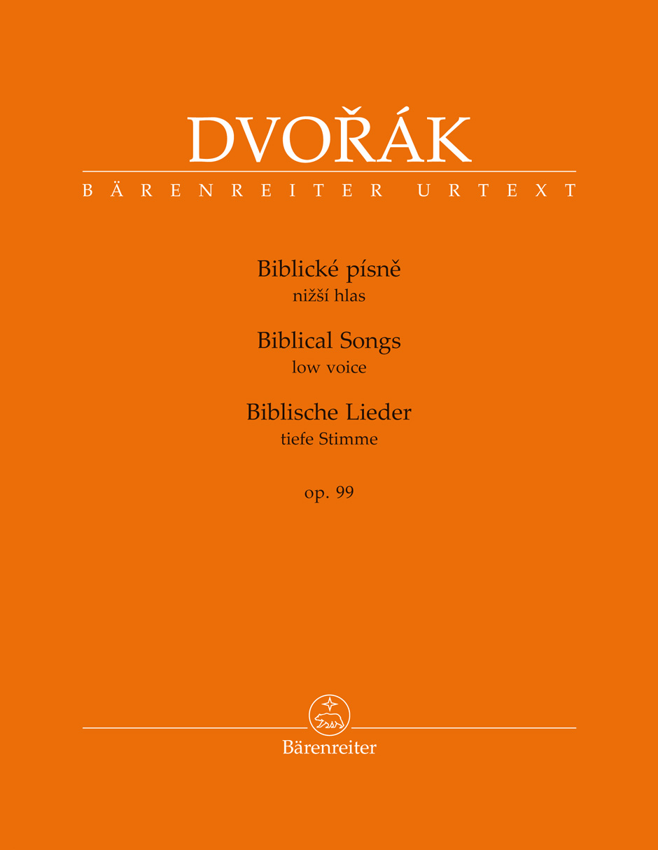 DVORAK - BIBLISCHE LIEDER OP.99 - TIEFE STIMME
