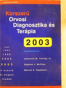 Korszerű Orvosi Diagnosztika és Terápia 2003 [antikvár]