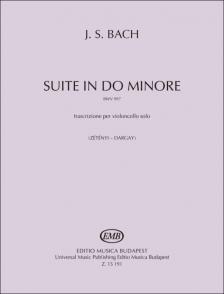 J.S.BACH - SUITE IN DO MINORE BWV 997 - TRASCRIZIONE PER VIOLONCELLO SOLO