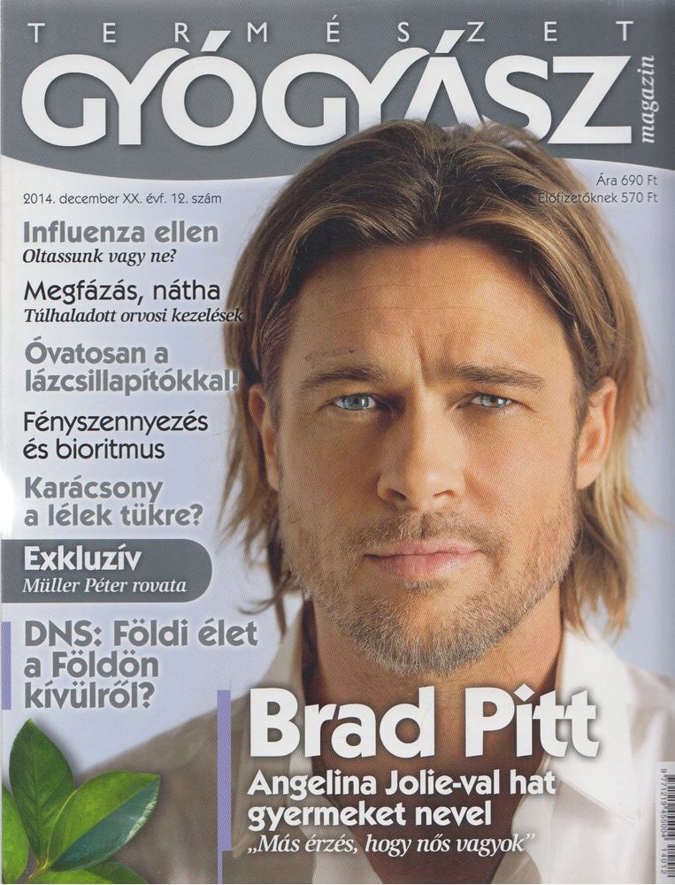 dr. Görgei Katalin (főszerk.) - Természetgyógyász magazin 2014. December [antikvár]