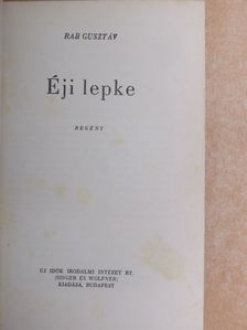 Rab Gusztáv - Éji lepke [antikvár]