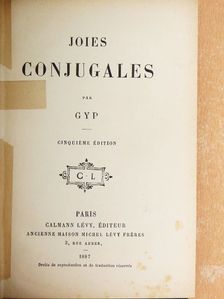 Gyp - Joies conjugales [antikvár]