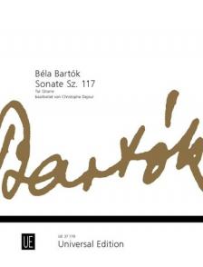 BARTÓK - SONATE SZ. 117 FÜR GITARRE (BEARB. DEJOUR)