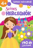 Színes hercegnők 140 db matricával