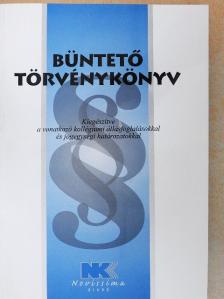 Büntető Törvénykönyv [antikvár]