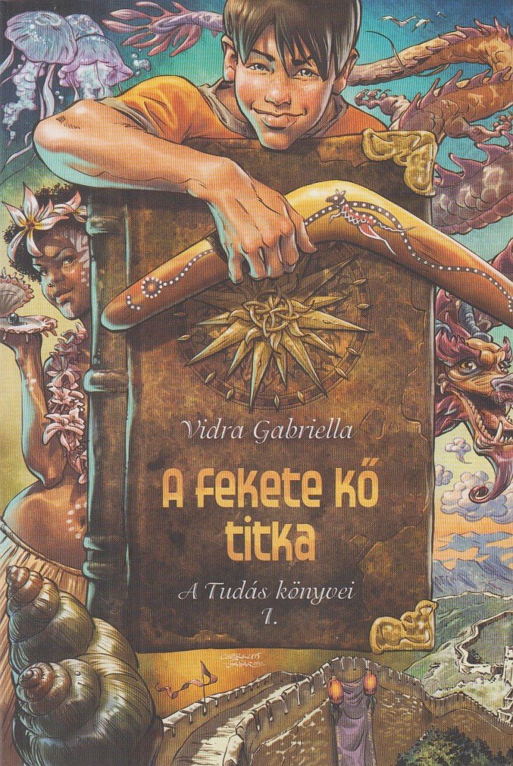 Vidra Gabriella - A fekete kő titka [antikvár]