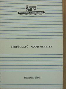 Vendéglátó alapismeretek [antikvár]