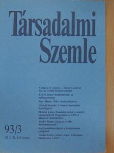 Csehó Ferenc - Társadalmi Szemle 1993. március [antikvár]