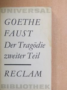 Johann Wolfgang Goethe - Faust II. [antikvár]