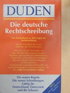 Duden - Rechtschreibung der deutschen Sprache [antikvár]