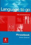 SIMON GREENALL - Language to go Pre-Intermediate Phrasebook [antikvár]