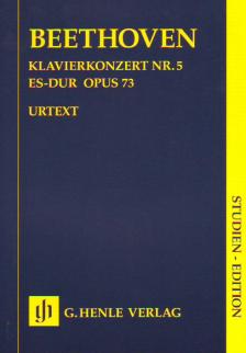 BEETHOVEN - KLAVIERKONZERT NR.5 ES-DUR OP.73 STUDIENPARTITUR URTEXT (H.-W.KÜTHEN)