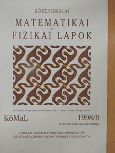 Csaba György Gábor - Középiskolai matematikai és fizikai lapok 1998. december [antikvár]