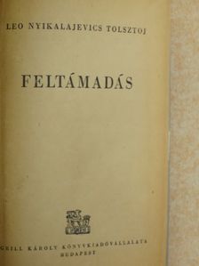 Leo Nyikolajevics Tolsztoj - Feltámadás [antikvár]