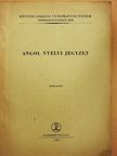 Agócs István - Angol nyelvi jegyzet [antikvár]