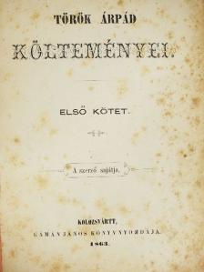 Pósa Lajos - Török Árpád költeményei I./Költemények [antikvár]