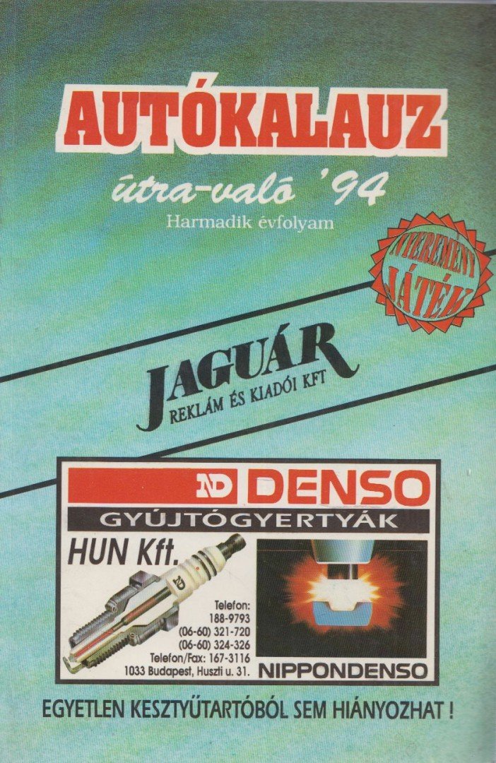 Herold István - Autókalauz '94 [antikvár]