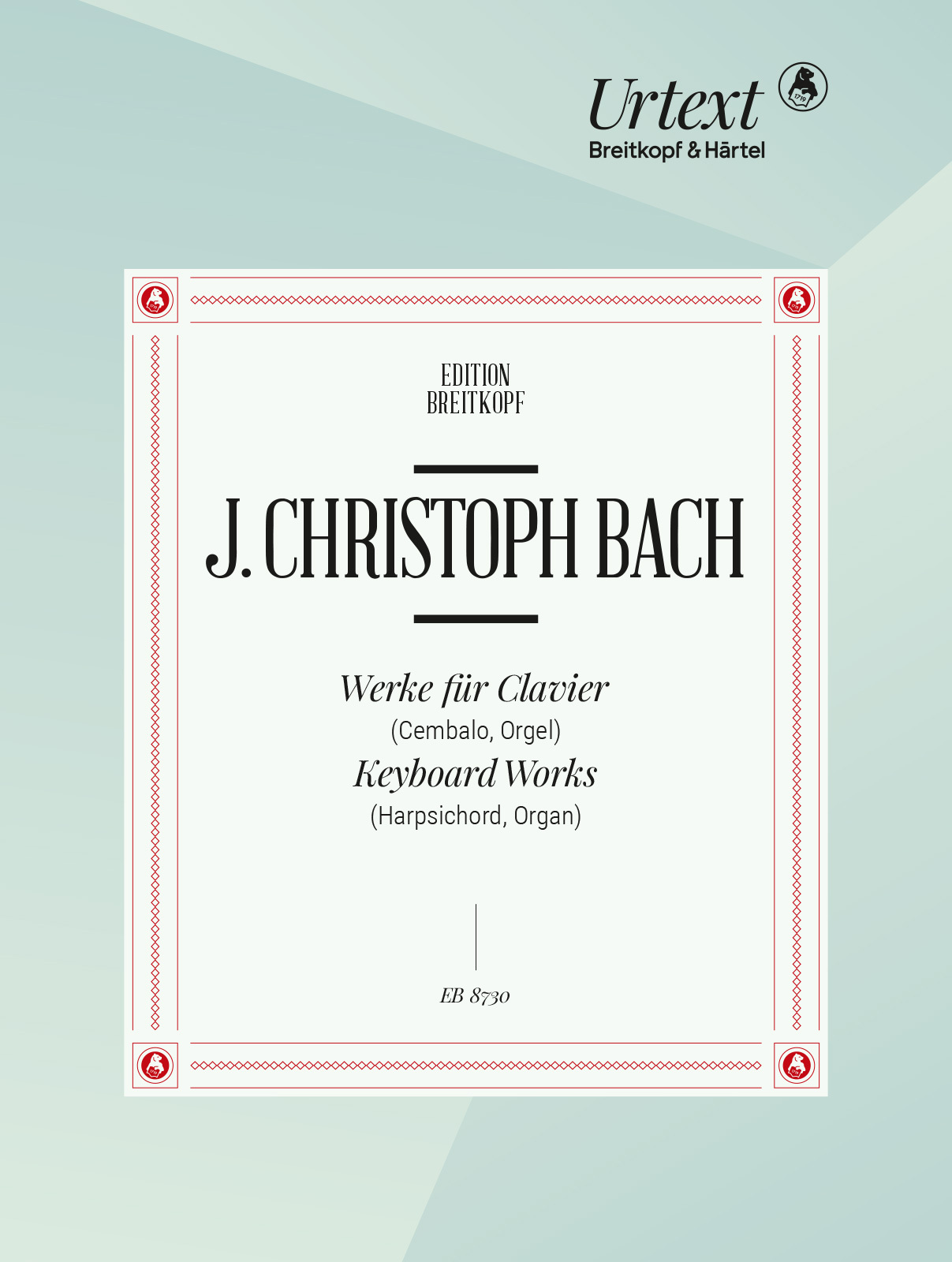 BACH,J.CHRISTOPH - WERKE FÜR CLAVIER (CEMBALO,ORGEL),(PIETER DIRKSEN)