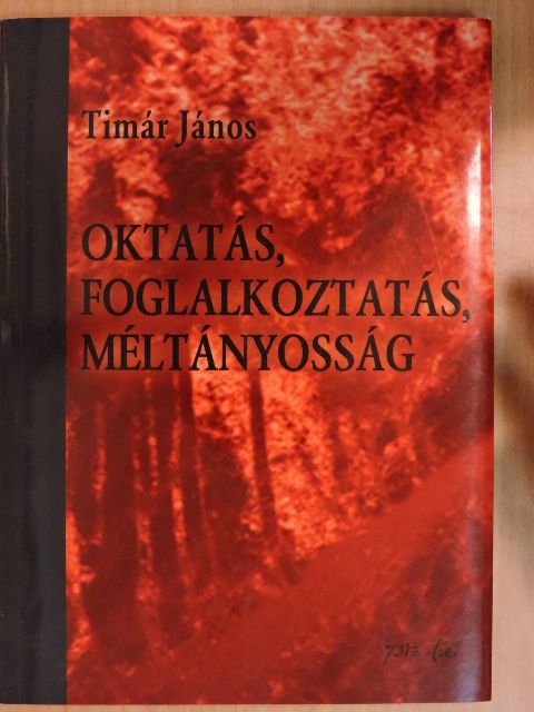 Timár János - Oktatás, foglalkoztatás, méltányosság [antikvár]