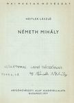 HEITLER LÁSZLÓ - Németh Mihály (dedikált) [antikvár]