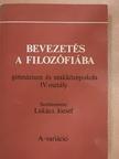 Bevezetés a filozófiába [antikvár]