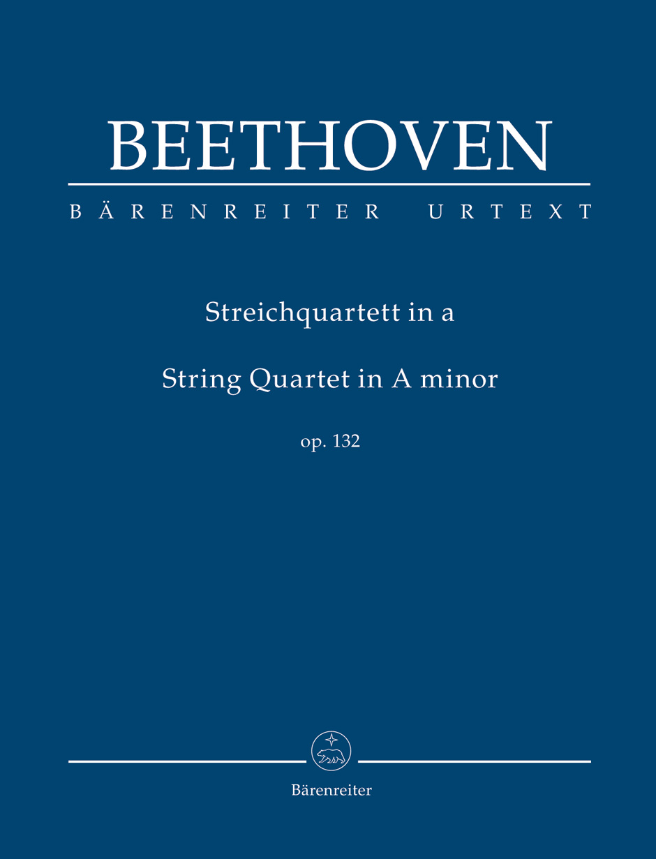 BEETHOVEN - STREICHQUARTETTE IN A OP.132 - STUDIENPARTITUR