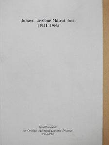 Németh Mária - Juhász Lászlóné Mátrai Judit [antikvár]