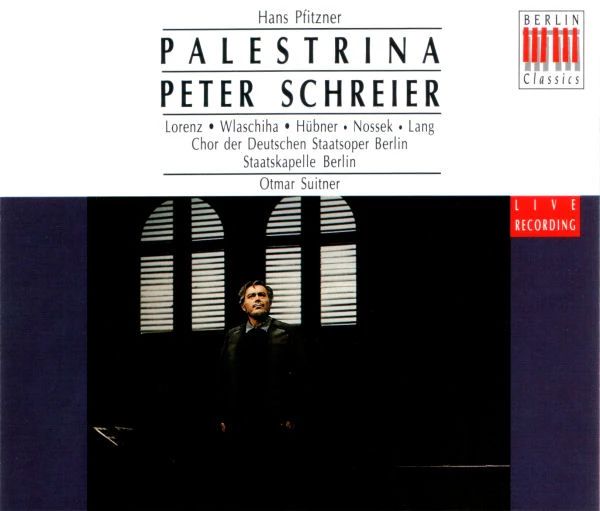 PFITZNER, HANS - PALESTRINA 3CD SCHREIER, LORENZ, WLASCHIHA, HÜBNER