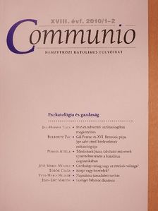 Puskás Attila - Communio 2010/1-2. [antikvár]