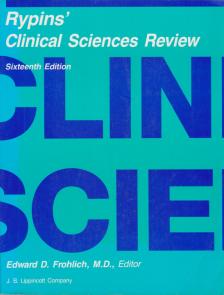Edward D. Frohlich - Rypins' Clinical Sciences Review [antikvár]