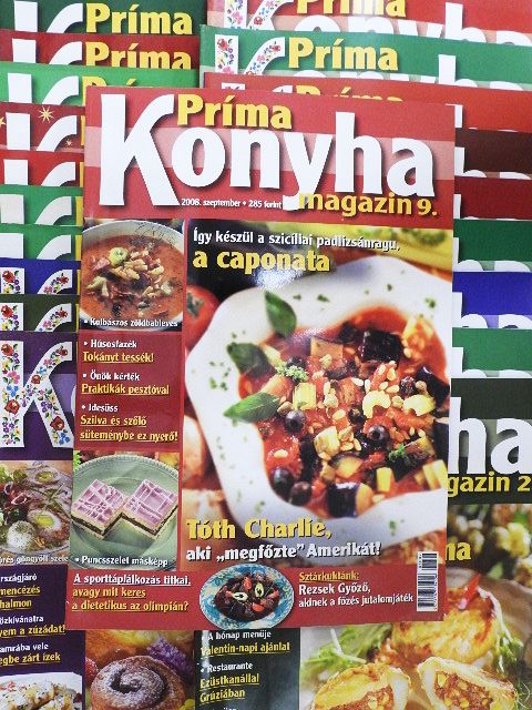 Príma Konyha Magazin 2008-2011, 2013-2015 (vegyes számok) (20db) [antikvár]