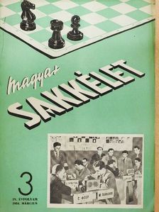 Asztalos Lajos - Magyar Sakkélet 1954. március [antikvár]