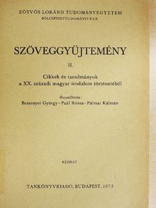 Bárdos Pál - Szöveggyűjtemény II. [antikvár]